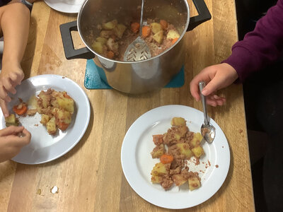 Image of Year 3 and 4 Made Trench Stew 